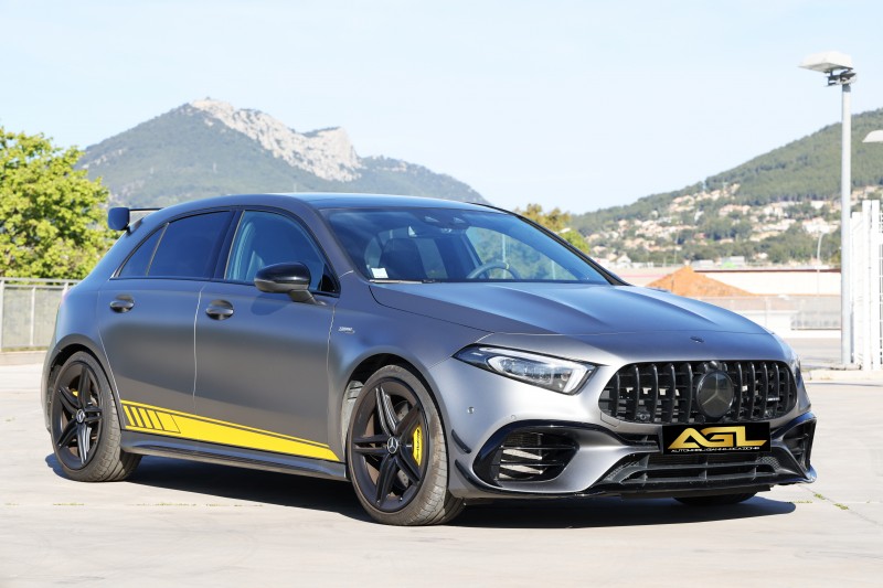 Location longue durée Mercedes AMG A45S 4MATIC+ 420CV près de Saint-Tropez sur la Côte d'Azur